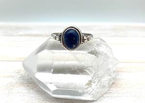 Lapis Gemstone Jewelry For Women <b>Silver</b> <b>Boho</b> Style <b>Ring</b> Jewelry 925 Sterling <b>Silver</b> Trending Handmade <b>Ring</b> Gift For Mom - Product Image 5