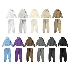 Pantalones holgados chándal Streetwear Boxy Fit chándal Baggy Tech Fleece Sportswear Chándales para hombres - Product Image 4