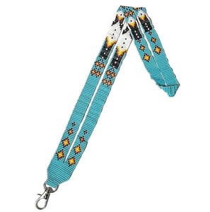 Elegantes cordones de cuello de cuentas de semillas hechos a mano, cordones promocionales multicolores personalizables para eventos - Product Image 3