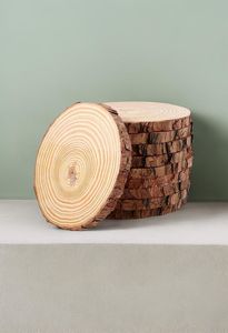 Ensemble de dessous-de-verre en bois naturel |   Finition artisanale raffinée |   Vente en gros directe d'usine - Product Image 2