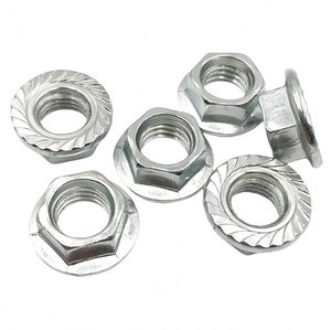 Specialize Fasteners Carbon Steel Yellow Zinc/Galvanized Hex Flange Nut for Heavy Industry Use Imperial/Metric Sizes - Product Image 6