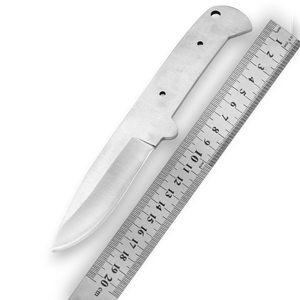 Nordic Forge, Acero 1095, Hoja en Blanco para Cuchillo DIY, Hoja Fija EDC, Punta de Gota, Acabado Satinado, Kit de Hojas en Blanco OEM, Full Tang, Bushcraft, Caza - Product Image 1