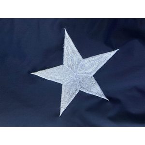 Pack of 2 Texas <b>Flag</b> 12x18 Inches TX State <b>Flags</b> Made in USA Embroidered Sewn Boat <b>Flags</b> 210D Oxford Nylon - Product Image 5