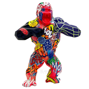 Arte decorativa moderna dello <span class=keywords><strong>zio</strong></span> ricco della scultura dell'anatra di arte pop - Product Image 6