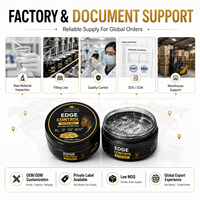 Gel Coiffant Fixation Forte Anti-Humidité Non Gras Sans Résidus pour Cheveux 4C, Marque Privée, Enrichi en Vitamines, Fournisseur