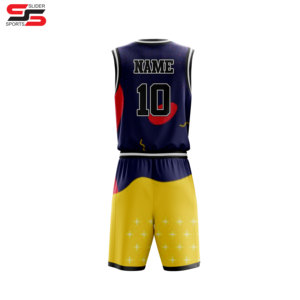 Ropa deportiva de baloncesto de la mejor calidad, uniformes para hombre y baloncesto, uniforme de baloncesto por sublimación personalizado barato al por mayor - Product Image 2