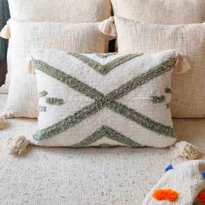 Taies d'oreiller organiques multicolores et housses de coussin pour la maison et l'hôtel Design moderne - Product Image 1