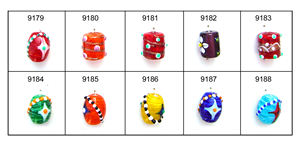 Gorgeous Design Unique Item Dotted Decoration <b>Glass</b> <b>Beads</b> for Jewelry Making High Quality Dotted <b>Glass</b> <b>Beads</b> for <b>Bracelet</b> Making - Product Image 4