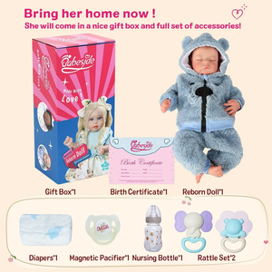 Muñecas Bebé Reborn de 20 Pulgadas, Muñeca Bebé Reborn Dormida de Babeside, Muñeca Bebé Niño Pequeño Noah, Cuerpo de Tela Suave, Muñecas de Vinilo al por Mayor - Product Image 5