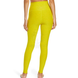 Leggings de Yoga para Mujer, Ropa Deportiva, Cintura Media, Diseño Sólido, Transpirables, de Secado Rápido, Pantalones Deportivos de Spandex/Nailon - Product Image 4