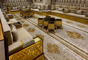 Conjunto de Sala de Estar Tradicional Árabe Majlis |   Tela Plegable Extensible Modular |   Personalizable |   Envío Gratuito a Todo el Mundo - Product Image 1