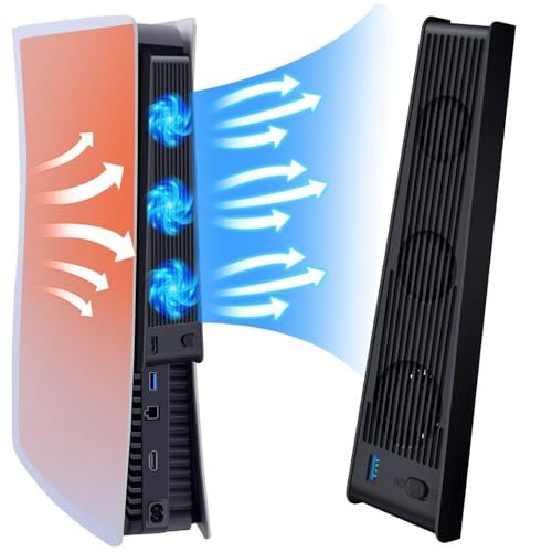 Plastic Cooling Fan for Slim Optical Drive & Digital Edition Console Game Console External Cooling