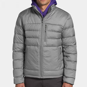 OEM ODM al por mayor logotipo personalizado 2025 moda Patchwork capucha hombre invierno al aire libre cortavientos acolchado Puffer chaquetas para hombres - Product Image 1