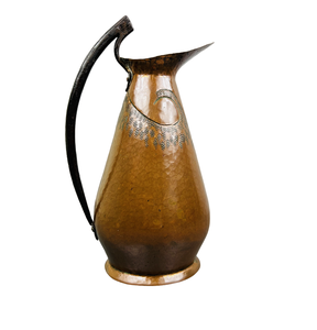 Pichet Surahi à finition antique Pichet à eau et à jus de qualité supérieure Verres à boire Bouteille Articles utilitaires - Product Image 1