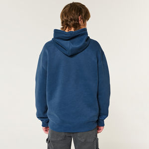 เสื้อฮู้ดดี้ผู้ชาย OEM รับสั่งทำโลโก้ เสื้อฮู้ดดี้แบบสวม Unisex ผ้า 350 GSM 80% ผ้าฝ้าย 20% โพลีเอสเตอร์ เสื้อฮู้ดดี้ผ้าฝ้ายเนื้อหนา - Product Image 5