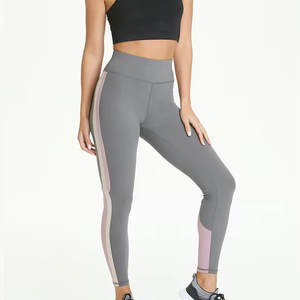 Venta al por mayor de mallas de yoga personalizadas de cintura alta para mujeres de talla grande de algodón/fibra de bambú impreso verano polar para adultos - Product Image 1