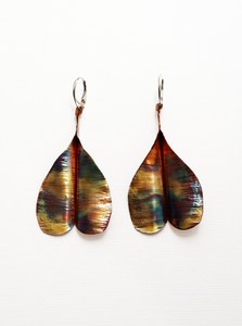 Latest Fashion Handmade Fabric Double Sided Teardrop <b>Earrings</b> Multi Color Cubic Zirconia <b>Stud</b> <b>Earring</b> for Black Women Jewelry - Product Image 6