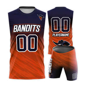 Maillot et short de football américain 7 contre 7 personnalisés, nouveau design, pour les jeunes, respirant, sublimation, uniformes 7 contre 7 - Product Image 2