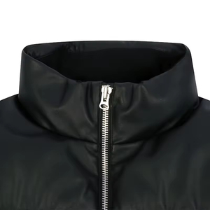 Veste matelassée décontractée pour adultes, de haute qualité, tricotée, bonnet d'hiver, impression numérique, logo vierge, 100% coton, OEM ODM, mode - Product Image 3