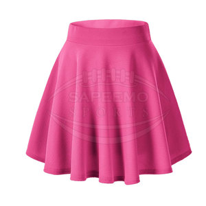 Women Casual <b>Skirts</b> Spandex/Polyester Lightweight Breathable Fabric Customizable High Quality Comfortable Daily Summer Wear - Product Image 1