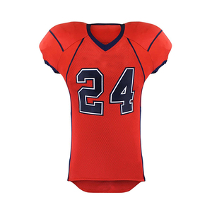 Uniformes respirants personnalisés de football américain Sublimation de grande taille vêtements de football américain maillot de football américain - Product Image 2