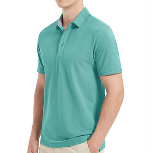 Polos pour hommes de qualité supérieure 100% coton respirant à séchage rapide Polos pour hommes sur mesure pour la vente en ligne - Product Image 3