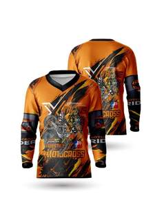 Venta al por mayor de diseño personalizado Pit Crew Racing Shirt transpirable de verano sublimado impreso con bajo MOQ - Product Image 3