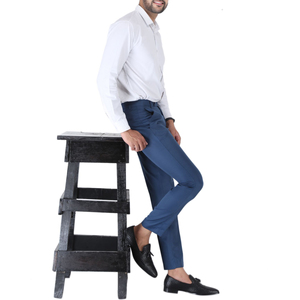 Pantalon formel pour hommes Style élégant et confortable Idéal pour les réunions d'affaires Caractéristiques Construction classique Idéal pour les commandes en gros - Product Image 4