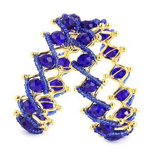 Pulseras Elegantes para Niñas, 2 Piezas - Azul Rey - Product Image 2