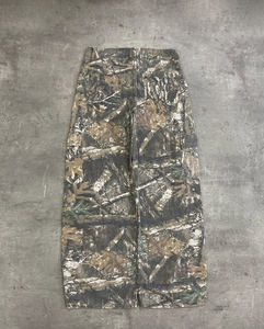 Wholesales 100% Cotton <b>Camo</b> Print Jogging <b>Cargo</b> <b>Pant</b> for <b>Men</b> Customized Zip up Straight Hip Hop OEM Service <b>Men</b> Jogger - Product Image 2