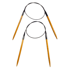 Agujas de tejer circulares de madera al por mayor con cable liso, tamaños uniformes. Diseñado para una calidad consistente y producción en masa - Product Image 1