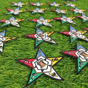 Parche Bordado de la Orden de la Estrella del Este (OES), Colorido - Product Image 4