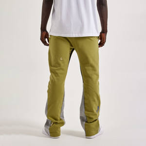 Pantalones Deportivos de Felpa Gruesa de 450 g/m² para Hombre, Pantalones Deportivos Holgados de Pierna Recta Ancha con Logotipo Estampado, Ajuste Holgado para Invierno - Product Image 3