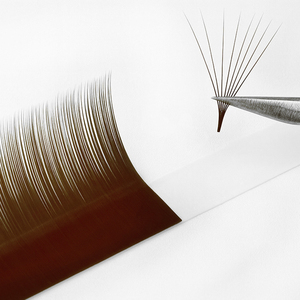 Extensions de cils en bande complète mates et douces, extensions de cils magnétiques 3D, cluster de cils naturels noirs faits à la main, cils faciles à poser, volume personnalisé - Product Image 5