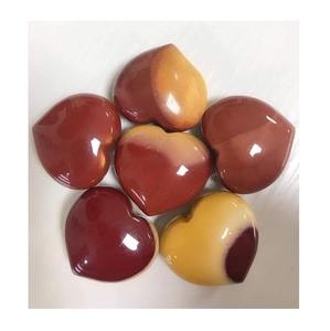 หัวใจบวมของ mookaite Jasper สำหรับบรรเทาความเครียดและฝึกสติในราคาไม่แพง - Product Image 1