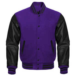 Chaqueta Universitaria de Cuero y Lana para Hombre de Alta Calidad, Nueva, Elegante, Duradera y Perfecta para Uso Casual, Estilo Deportivo, Chaqueta Universitaria - Product Image 4