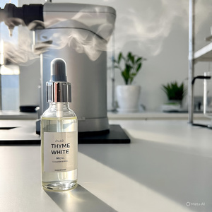 100% Naturel Organique Blanc Thym Hydrosol Apaisant Équilibreur De Peau Eau Florale Avec Arbre À Thé Floral Soins De La Peau De Fleurs Brutes - Product Image 3