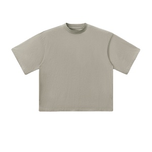 เสื้อยืดผู้ชายสไตล์อเมริกัน ผ้าฝ้าย 100% เสื้อยืดลำลองพื้นฐาน สตรีทแวร์ เสื้อแขนสั้นฤดูร้อน ขายส่ง เสื้อผ้าสั่งทำ ผลิตเสื้อผ้า - Product Image 2
