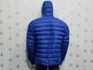 Veste matelassée d'hiver pour homme, prête à être expédiée, coupe ample, imprimée sur toute la surface, taille XL, veste légère à bulles brodée - Product Image 2