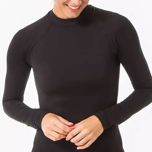 Best Selling Women's Lightweight Stretchable Long Sleeve Rash Guard Polyester/Cotton Blend Customizable Design Direct Factory - Product Image 6