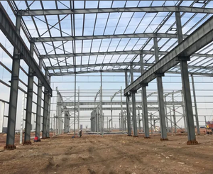 Bán nóng Kết Cấu Thép công nghiệp đúc sẵn Thiết kế khung kim loại cho các tòa nhà văn phòng - Product Image 6