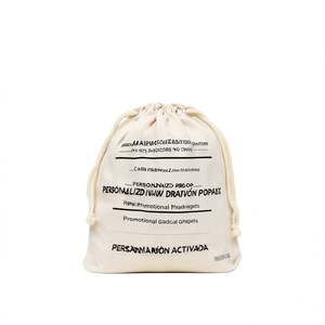 Sacche Sportive Personalizzate in Juta e Cotone con Coulisse per Gadget Promozionali - Product Image 2