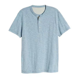 เสื้อเชิ้ตผู้ชายแบบทางการ ผ้าถักโพลีเอสเตอร์/คอตตอน ทรงปกติ สีพื้น รับสกรีนลายตามสั่ง เป็นมิตรต่อสิ่งแวดล้อม ระบายอากาศได้ดี แห้งเร็ว - Product Image 6