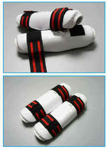 Espinilleras de cuero PU ligeras profesionales Unisex, entrenamiento de Taekwondo, precio al por mayor, protector de piernas de artes marciales - Product Image 6