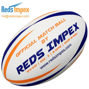 Balón de Rugby de Primera Calidad Hecho de Caucho Sintético, Logotipo Personalizado Disponible, Rendimiento de Grado Profesional, Duradero y de Larga Duración - Product Image 1