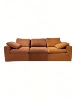 Sofá Modular Seccional Moderno y Cómodo, Extra Grande, Divisible, Comprimido, de Tres Plazas, Relleno de Esponja, Plegable, con Almacenamiento, en Forma de L