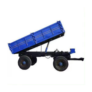 Remorque agricole de 20 tonnes tracteur agricole semi-remorque à basculement hydraulique catégorie de produit-remorques de camion - Product Image 6