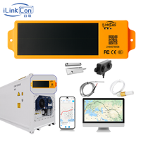 Moniteur de conteneur frigorifique ILinkCon 4G GPS solaire, étanche, avec plusieurs capteurs LBS/WiFi MQTT/TCP, 1 an de garantie PC