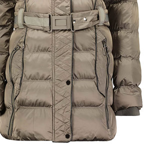 2024 mode Parkas veste d'hiver pour femmes en gros de haute qualité personnalisé fermeture éclair à capuche dames Parka veste - Product Image 6