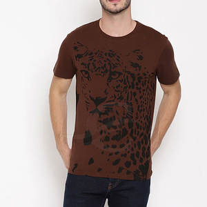 Camiseta personalizable ligera para hombre, tejido duradero de poliéster/algodón, 220 gramos, Color sólido, sublimación de gran tamaño, logotipo personalizado - Product Image 4